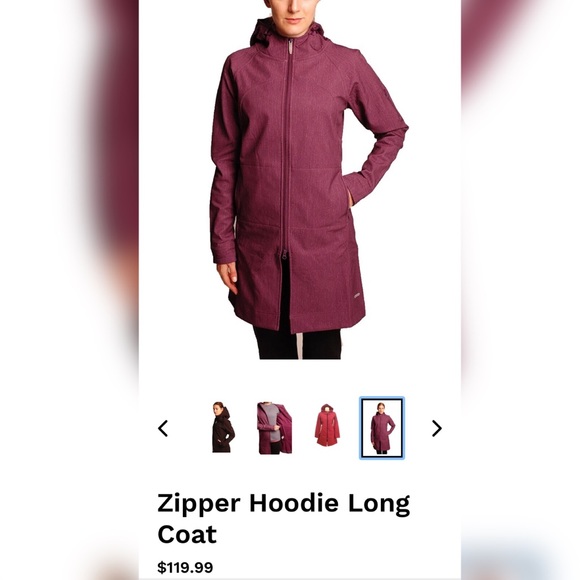 Mid length light weight winter coat - Picture 2 of 7